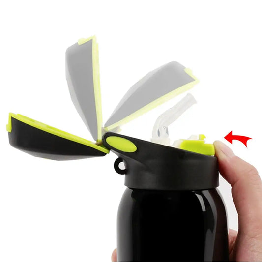 Mountain Bike Water Bottle Cycling Thermos Vacuum Insulated Sports Bottle 500ml Aluminum Alloy 0.5L