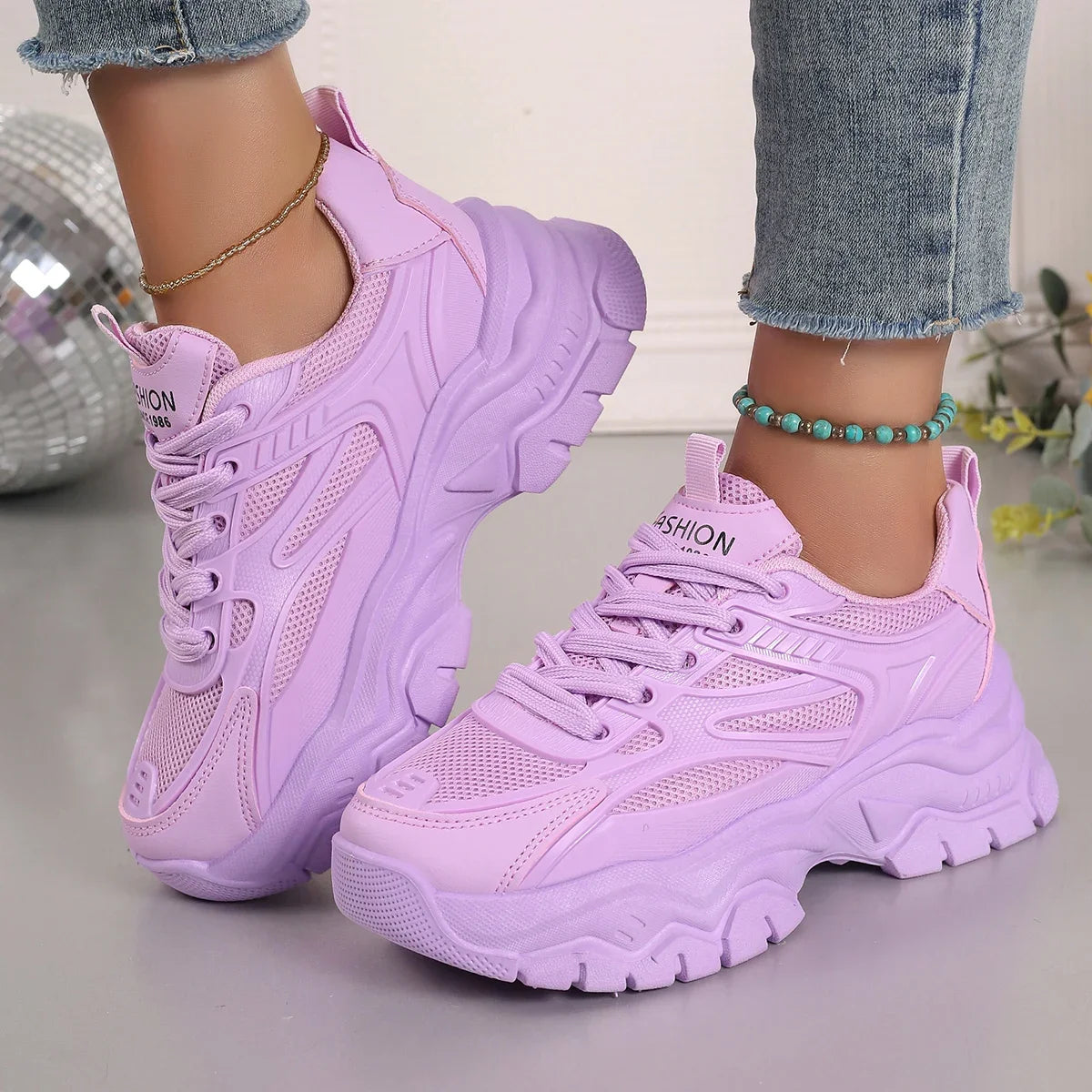 Mulheres tênis 2024 nova moda chunky tênis feminino plataforma de tênis ao ar livre sapatos esportivos para mulher leve designer sapatos
