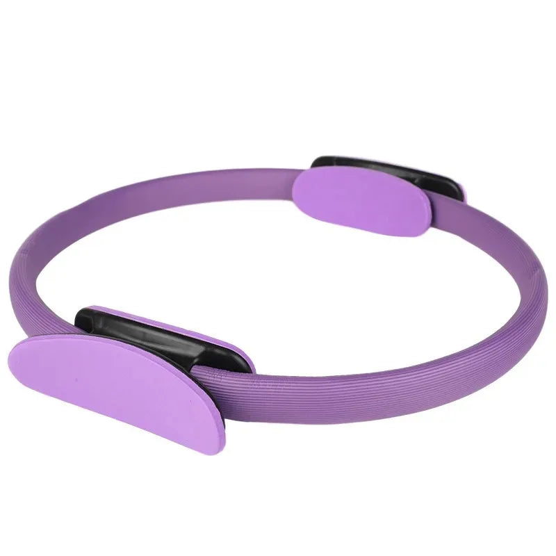 Yoga Pilates Ring Durable Non-Slip Exercise Circle Magic Exercise Circle with Dual Grip for Thigh Pelvic Floor Muscle Training