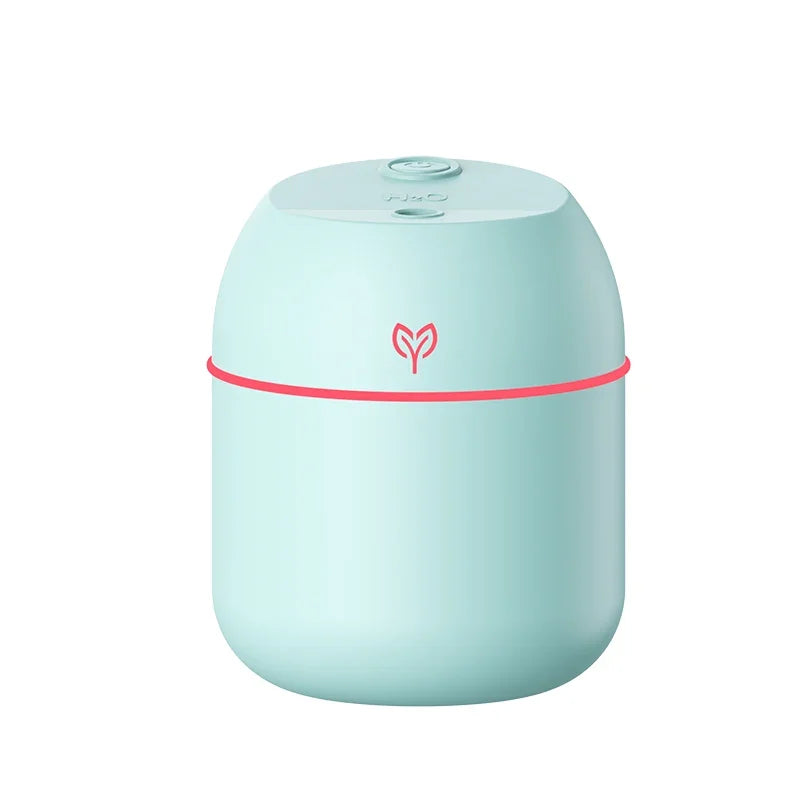 200ml mini umidificador de ar portátil usb aroma difusor de óleo essencial purificador do carro névoa criador lâmpada led iluminação para casa quarto