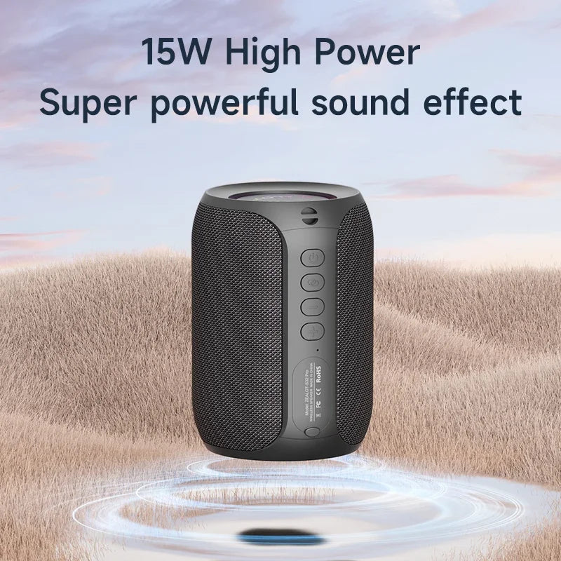 ZEALOT-S32PRO Alto-falante Bluetooth poderoso, baixo sem fio, luz LED, alto-falantes externos, subwoofer, suporte de caixa de som à prova d'água
