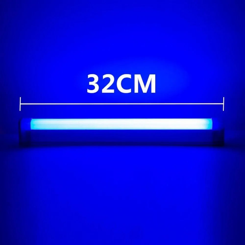 Luz de Tubo Colorida RGB 17cm/32cm, Luz Noturna USB, Bastão de Luz Roxo e Azul, Lâmpada de Ambiente, Luz de Preenchimento Portátil para Fotos