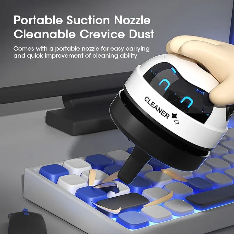 Mini aspirador de pó portátil mesa poeira vácuo usb handheld mesa vassoura cabelo lápis migalhas ferramenta limpeza aspirador pó