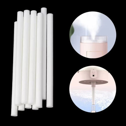 20 Units of Mini Humidifier Wicks 0.8cm x 8cm, USB Powered, Portable, with Personal Filter and Humidifier Wick Refills for Desk/Bedroom