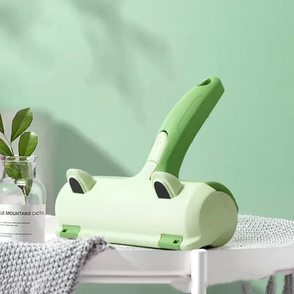 Gato escova de remoção de pêlos grande pet fluff rolo portátil lavável gato cão fiapos móveis sofá ferramenta de limpeza reutilizável auto-limpeza