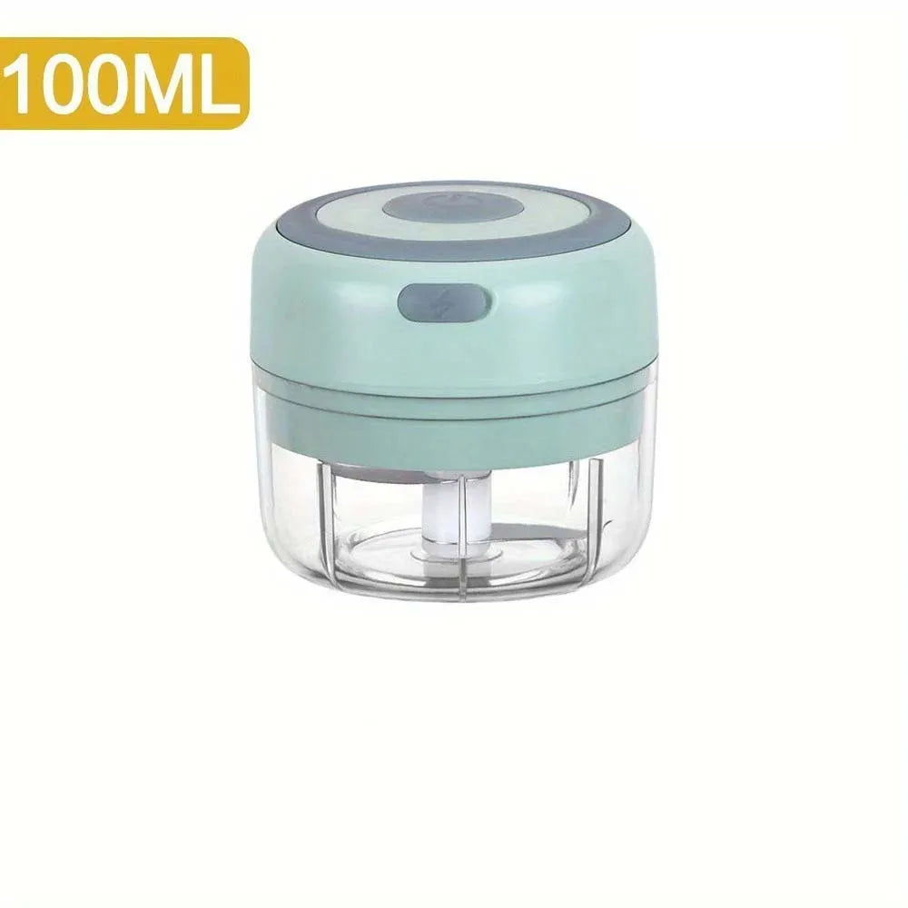 100ml/250ml picador de carne elétrico alho chopper girar imprensa alho triturador vegetal cebola cortador cozinha cozinhar acessórios