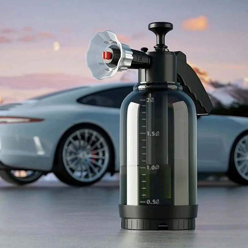 1 Pulverizador Pneumático de Espuma Portátil para Lavagem de Carros, Limpeza de Jardins, Janelas de Carros e Pisos, Ferramentas de Limpeza Doméstica