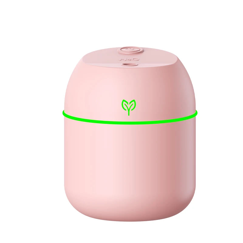 200ml mini umidificador de ar portátil usb aroma difusor de óleo essencial purificador do carro névoa criador lâmpada led iluminação para casa quarto