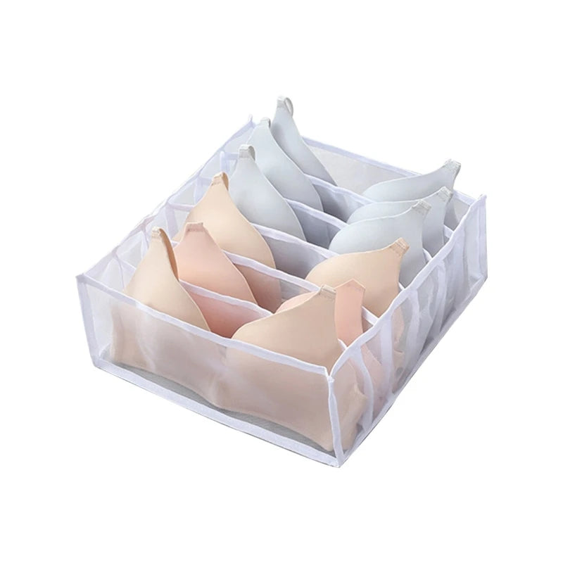 Organizador de roupas íntimas, guarda-roupas, caixa, armário, organizador de quarto, gaveta dobrável, organização doméstica e armazenamento de sutiã, prateleira de quarto