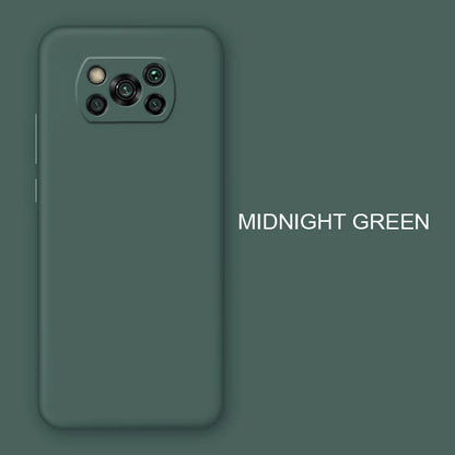 Nova capa completa de silicone líquido para xiaomi poco x3 nfc m2 f2 pro x2 global original macio capas protetoras traseiras