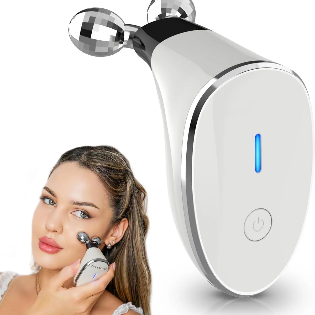 Dispositivo facial de microcorrente Rolo facial de microcorrente - Dispositivo de microcorrente facial Dispositivos faciais de microcorrente anti-envelhecimento