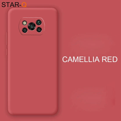 Nova capa completa de silicone líquido para xiaomi poco x3 nfc m2 f2 pro x2 global original macio capas protetoras traseiras