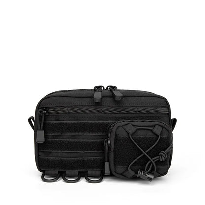 Outdoor Sports Tactical Fanny Pack Accessories Functional Hanging Bag Military Fan Waist Hanging Bag Laser Bag