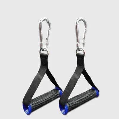 Gym Grip Resistance Bands Handles Fitness Anti-slip Grip Strong Nylon Webbing Grip Puller Handle Gantry Accessory Multifunction