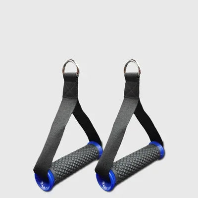 Gym Grip Resistance Bands Handles Fitness Anti-slip Grip Strong Nylon Webbing Grip Puller Handle Gantry Accessory Multifunction