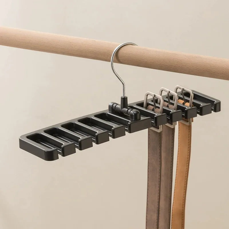 Organizador de Cintos para Guarda-Roupa: Cabide Multifuncional para Lenços e Cintos — A Ferramenta Definitiva para Organização Doméstica