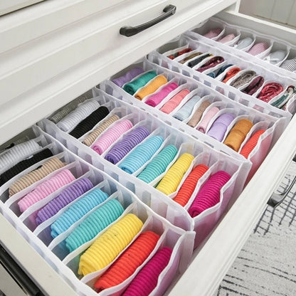 Organizador de roupas íntimas, guarda-roupas, caixa, armário, organizador de quarto, gaveta dobrável, organização doméstica e armazenamento de sutiã, prateleira de quarto
