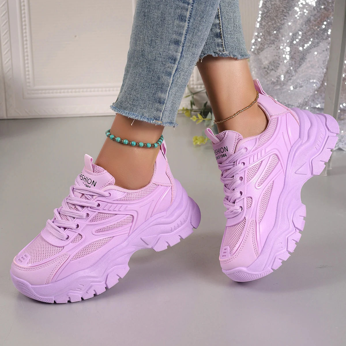 Mulheres tênis 2024 nova moda chunky tênis feminino plataforma de tênis ao ar livre sapatos esportivos para mulher leve designer sapatos