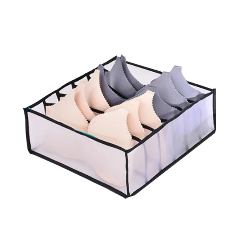 Organizador de roupas íntimas, guarda-roupas, caixa, armário, organizador de quarto, gaveta dobrável, organização doméstica e armazenamento de sutiã, prateleira de quarto
