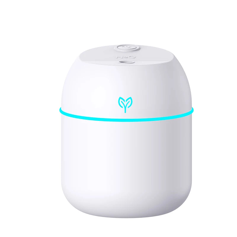 200ml mini umidificador de ar portátil usb aroma difusor de óleo essencial purificador do carro névoa criador lâmpada led iluminação para casa quarto