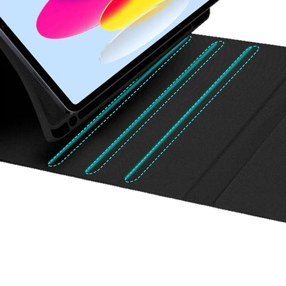 Capa de teclado para iPad (A16) 11a/10a geração, teclado sem fio removível, capa de teclado folio com suporte para lápis