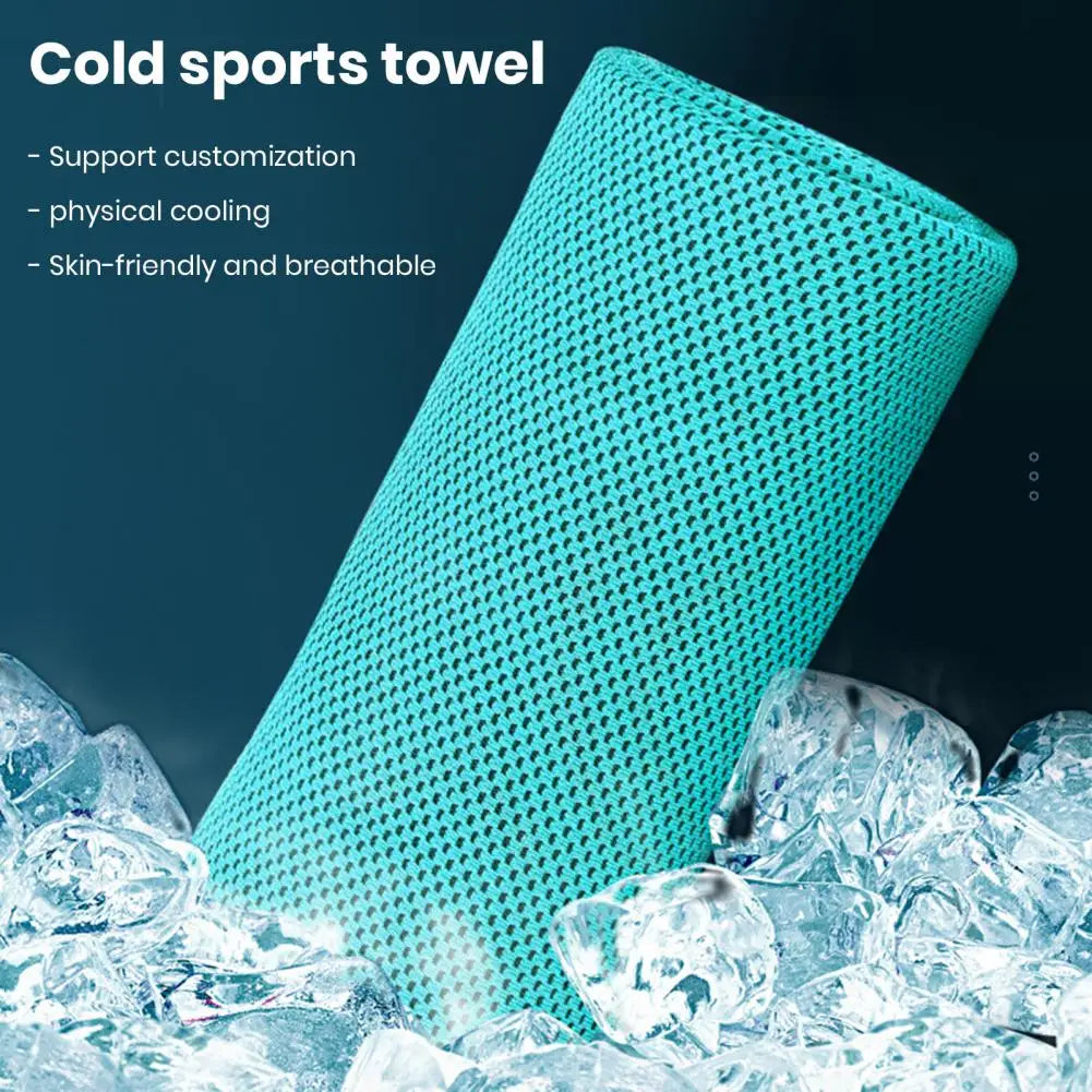 Instant Cooling Towel Quick Dry Sweat Absorption Running Towel Yoga Towel Workout Sports Physical Cooling Gym Fitness Towels