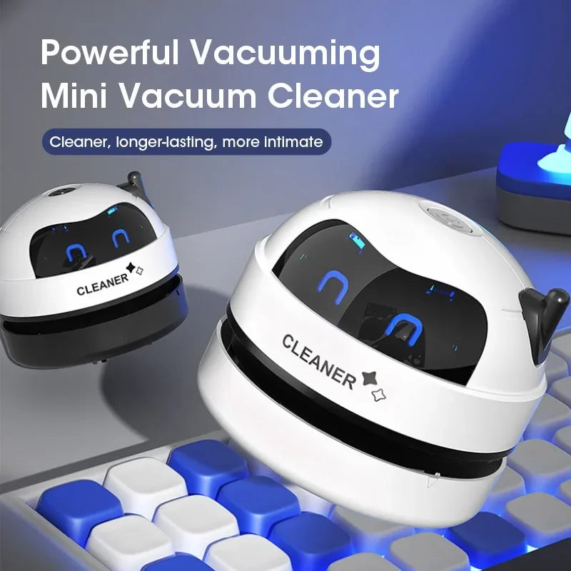 Mini aspirador de pó portátil mesa poeira vácuo usb handheld mesa vassoura cabelo lápis migalhas ferramenta limpeza aspirador pó