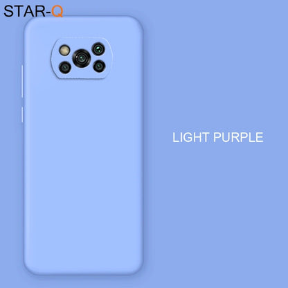 Nova capa completa de silicone líquido para xiaomi poco x3 nfc m2 f2 pro x2 global original macio capas protetoras traseiras