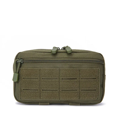 Outdoor Sports Tactical Fanny Pack Accessories Functional Hanging Bag Military Fan Waist Hanging Bag Laser Bag