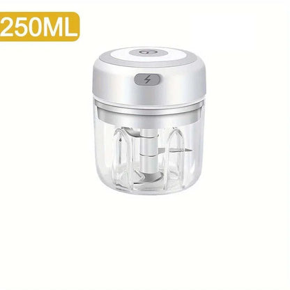 100ml/250ml picador de carne elétrico alho chopper girar imprensa alho triturador vegetal cebola cortador cozinha cozinhar acessórios