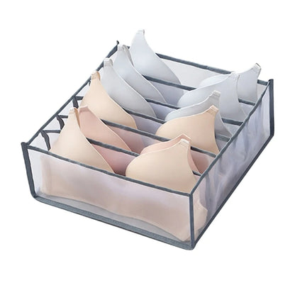 Organizador de roupas íntimas, guarda-roupas, caixa, armário, organizador de quarto, gaveta dobrável, organização doméstica e armazenamento de sutiã, prateleira de quarto