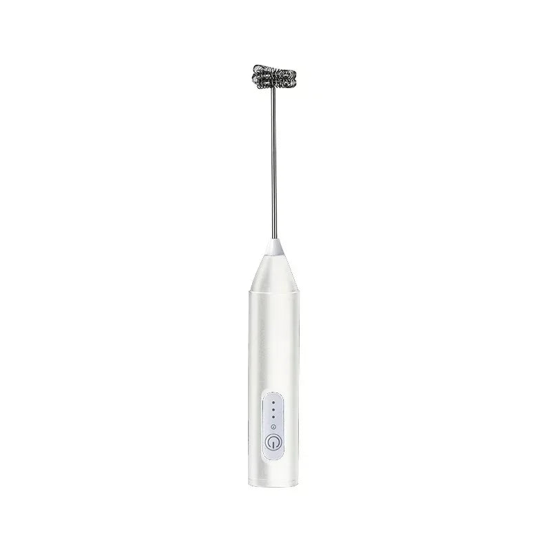 Espuma de leite elétrica sem fio, mini liquidificador usb, 3 velocidades, espumador de leite portátil para café, cappuccino, batedor de espuma