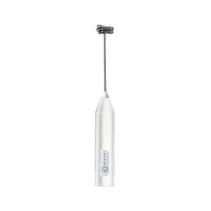 Espuma de leite elétrica sem fio, mini liquidificador usb, 3 velocidades, espumador de leite portátil para café, cappuccino, batedor de espuma