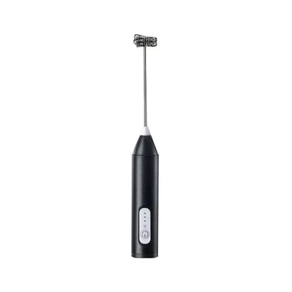 Espuma de leite elétrica sem fio, mini liquidificador usb, 3 velocidades, espumador de leite portátil para café, cappuccino, batedor de espuma