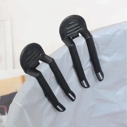 2/6/10 pçs prático saco de lixo de plástico clipe fixo saco de lixo titular clipe de lixo pode braçadeira cozinha banheiro gadgets