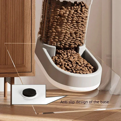 Dispensador de água para cães e gatos, alimentador automático para alimentação de cães, água potável e fluindo, não conectado em chaleira de água, suprimentos para animais de estimação