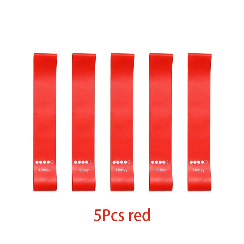 TPE Resistance Bands Fitness Set Rubber Loop Bands Strength Training Workout Expander Yoga Gym Equipment Elastic Rubber Loop