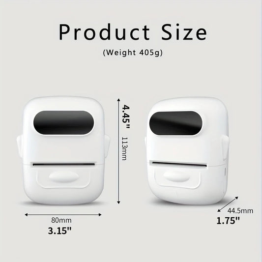 Marklife P50 Mini Bluetooth Thermal Label Printer, Self-Adhesive Sticker Printer for School, Office, Kitchen, for Labeling Prices